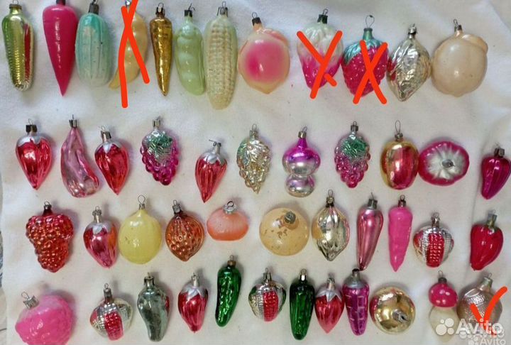 Елочные игрушки СССР