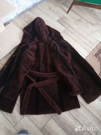 Мутоновый полушубок