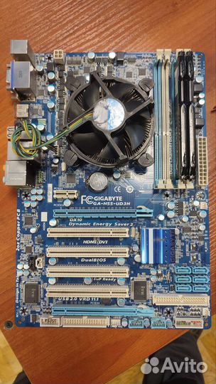 Материнская плата 1155 с процессором xeon 3470