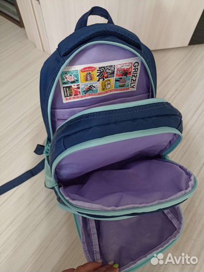 Рюкзак школьный для девочки grizzly