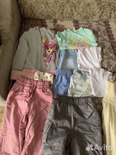Пакет с вещами для девочки