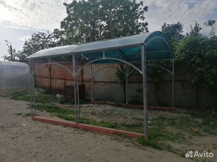 Беседки, автонавесы, теплицы