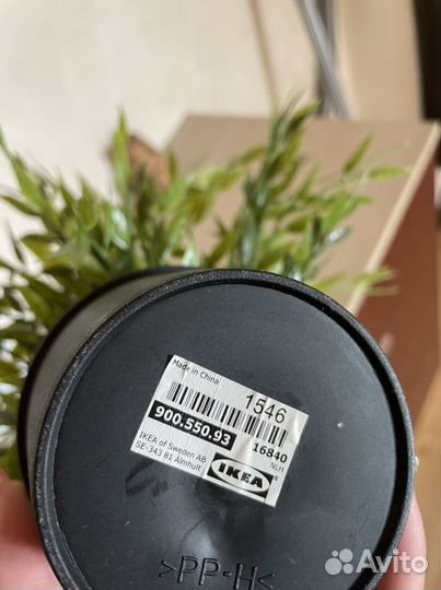 Искусственная зелень в кашпо IKEA