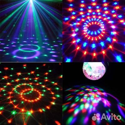 Диско шар мр3 USB Bluetooth