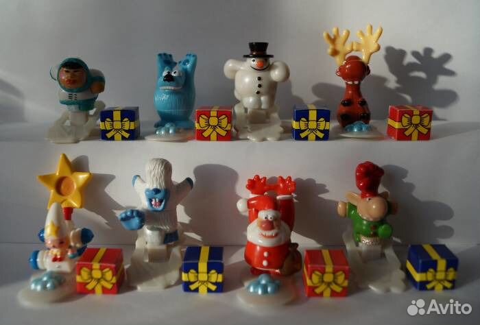 Серия киндер Новогодняя 2008. Рождественская