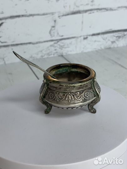 Солонка мельхиор СССР