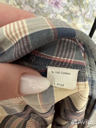 Рубашка летняя мужская XL