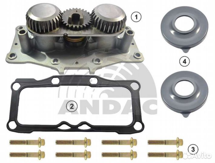 0810 20141 р/к дискового тормоза (м) регулиров