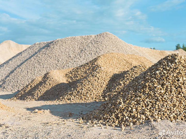 Щебень гравийный. С доставкой. Устиново