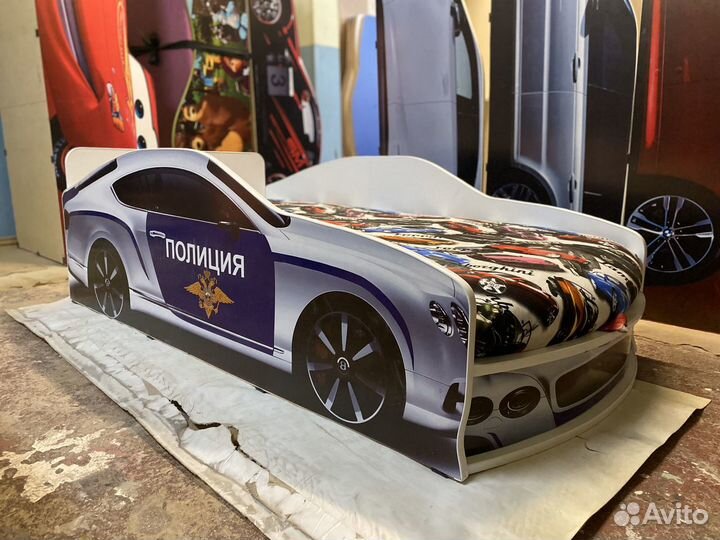 Кровать-машинка (Детские кровати)