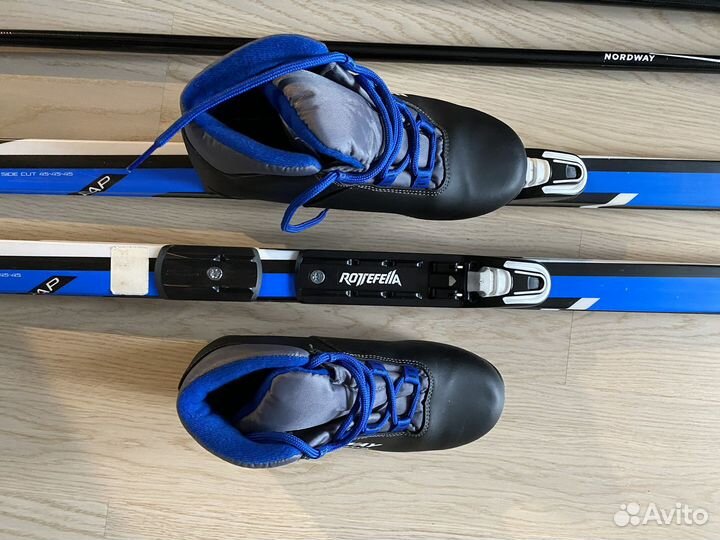 Беговые лыжи 170 и лыжные ботинки 37