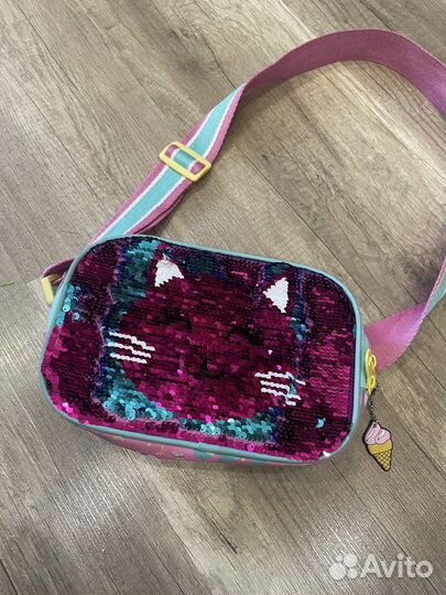 Сумка с пайетками для девочки
