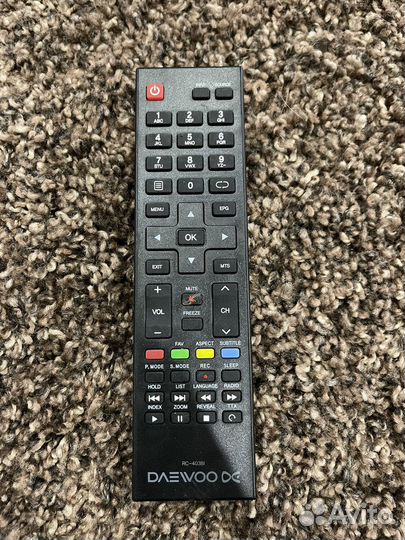 Пульты ду для телевизора daewoo