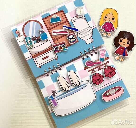 Тока Бока Домик на липучках подарок для девочек