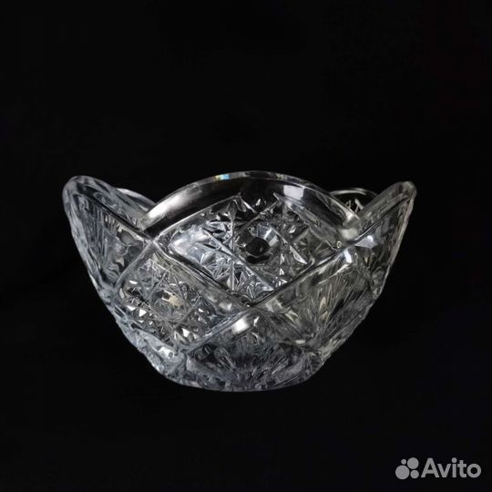 Салатник хрустальный СССР