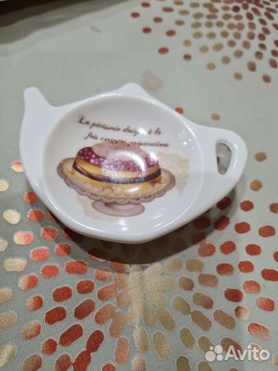 Блюдца для чайных пакетов