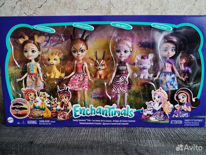 Enchantimals наборы в ассортименте,Энчантималс new