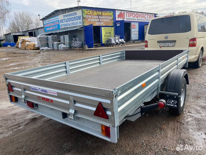 Прицеп 19.022 с крышкой Н1500.Крышка в комплекте