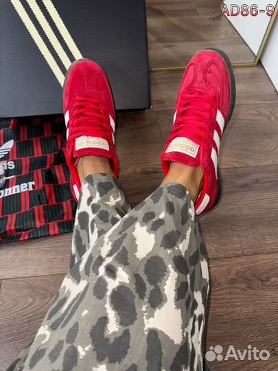 Кеды adidas samba red
