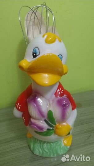 Керамическая статуэтка Уточка