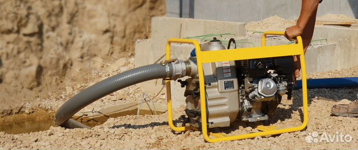 Прокат/аренда инструмента мотопомпа/насос