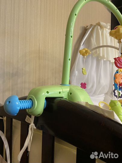 Детский мобиль карусель лесная полянка