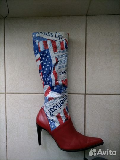 Сапоги женские производство Италия