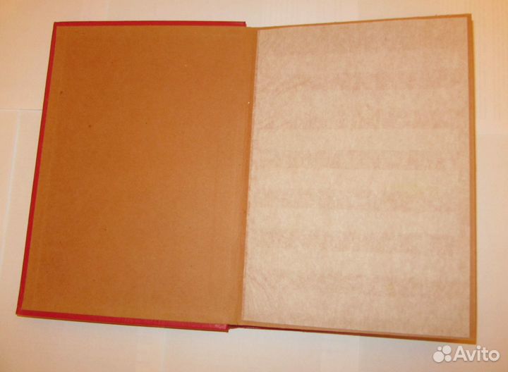 Альбом для марок, красный, 12 листов, в отл. сост