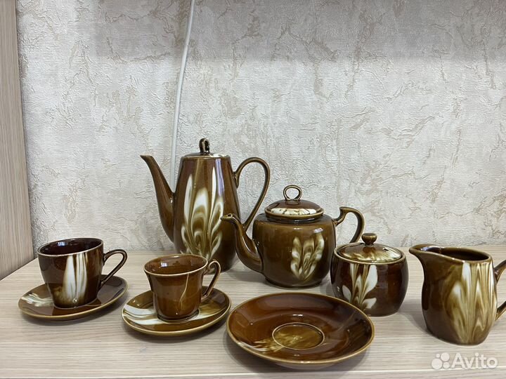 Сервиз кофейный чайный СССР 26 предметов