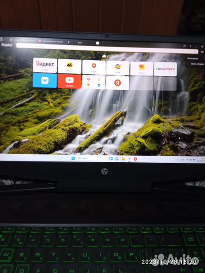 Игровой ноутбук HP pavilion gaming 15