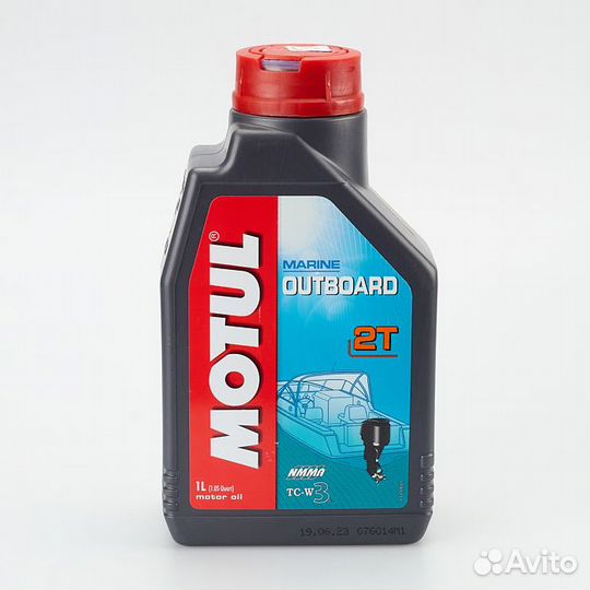 Масло моторное лодочное Motul Outboard 2T 1л (Хара