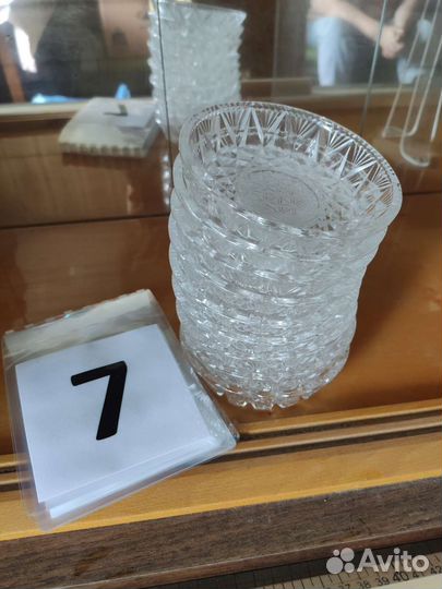 Посуда СССР (варенницы хрусталь)