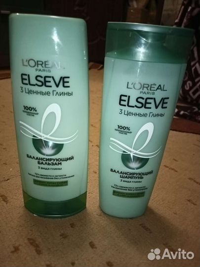 Шампунь и бальзам для волос