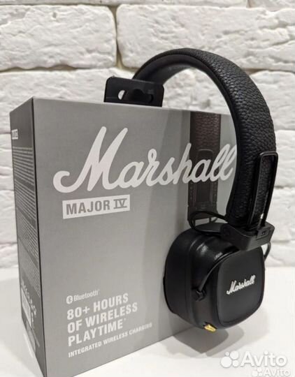 Marshall major iv black оригинал