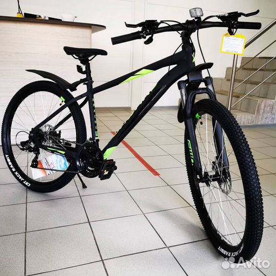 Велосипед Apache 27,5 2.2S disc(2021) черный