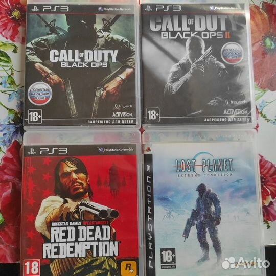 Игры диски ps3