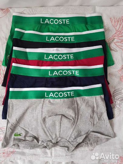 Трусы плавки боксеры Lacoste