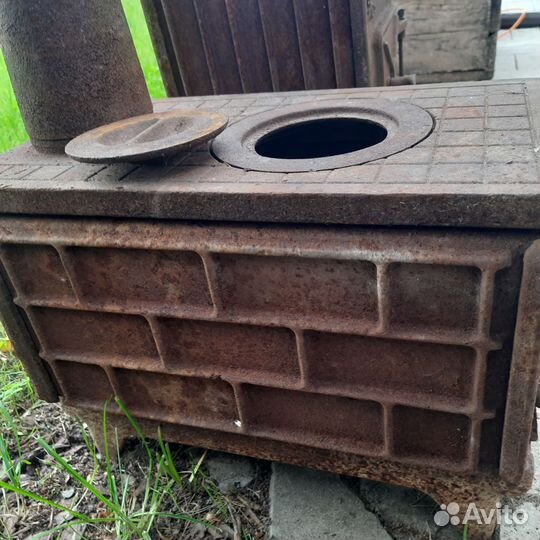 Печь буржуйка чугунная разборная