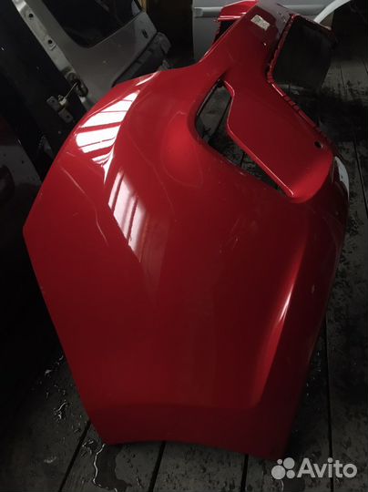 Бампер задний Kia Rio 4 дорестайлинг