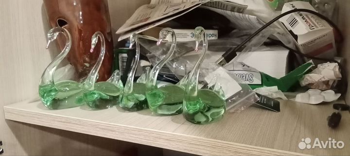 Статуэтка лебедь