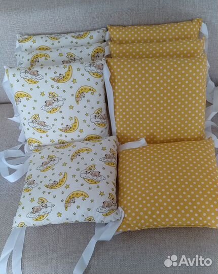 Бортики в детскую кроватку новые