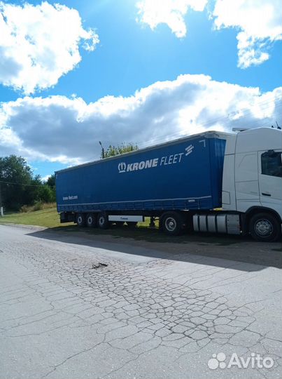 Полуприцеп шторный Krone SD, 2017