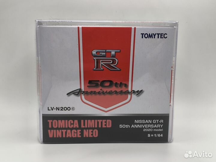 Nissan GT-R, tlv200c, 1:64, в наличии
