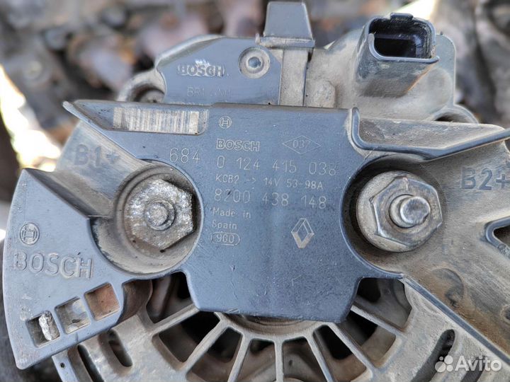 Генератор рено логан 1 1.6