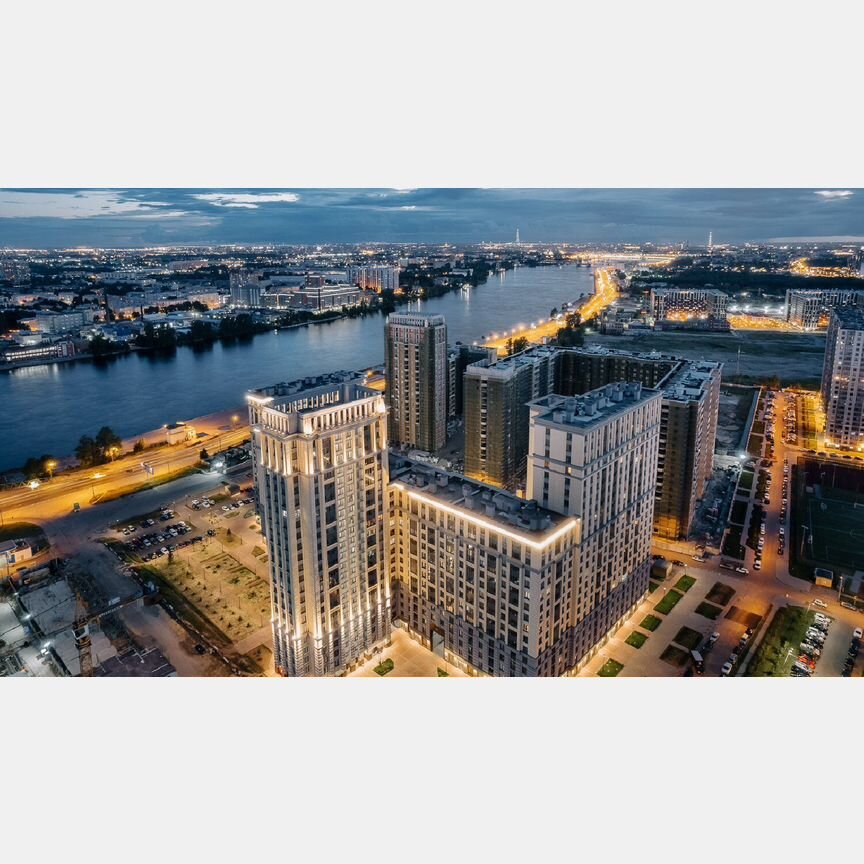 2-к. квартира, 63,5 м², 16/18 эт.