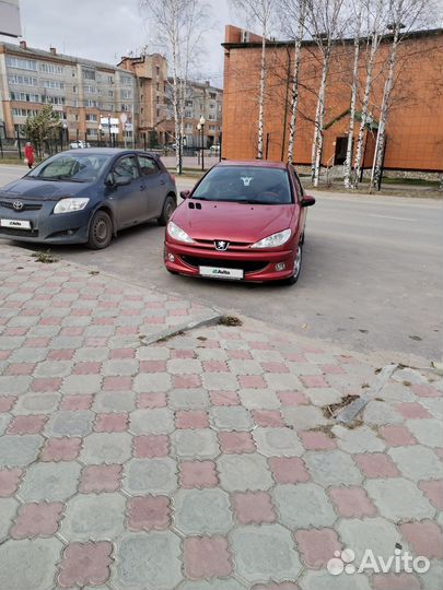 Peugeot 206 1.4 AT, 2007, 101 000 км