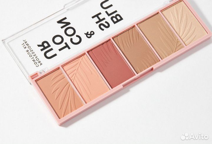 Палетка для лица Lamel Professional - Blush & Cont