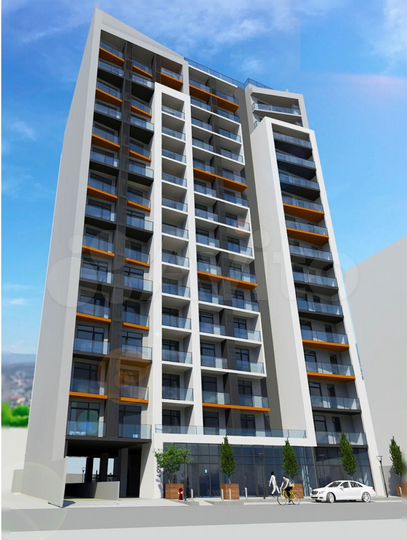 Квартира-студия, 39,3 м² (Грузия)
