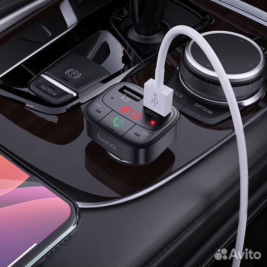 Автомобильный FM трансмиттер Hoco E59