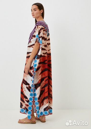 Платье туника пляжное one size